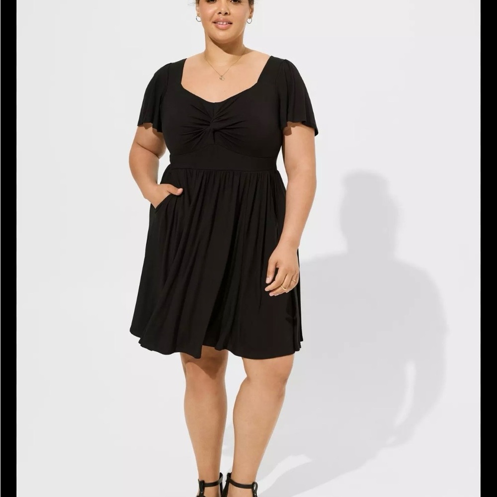 Torrid Black Mini Dress
